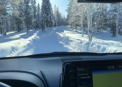 La Laponie en voiture