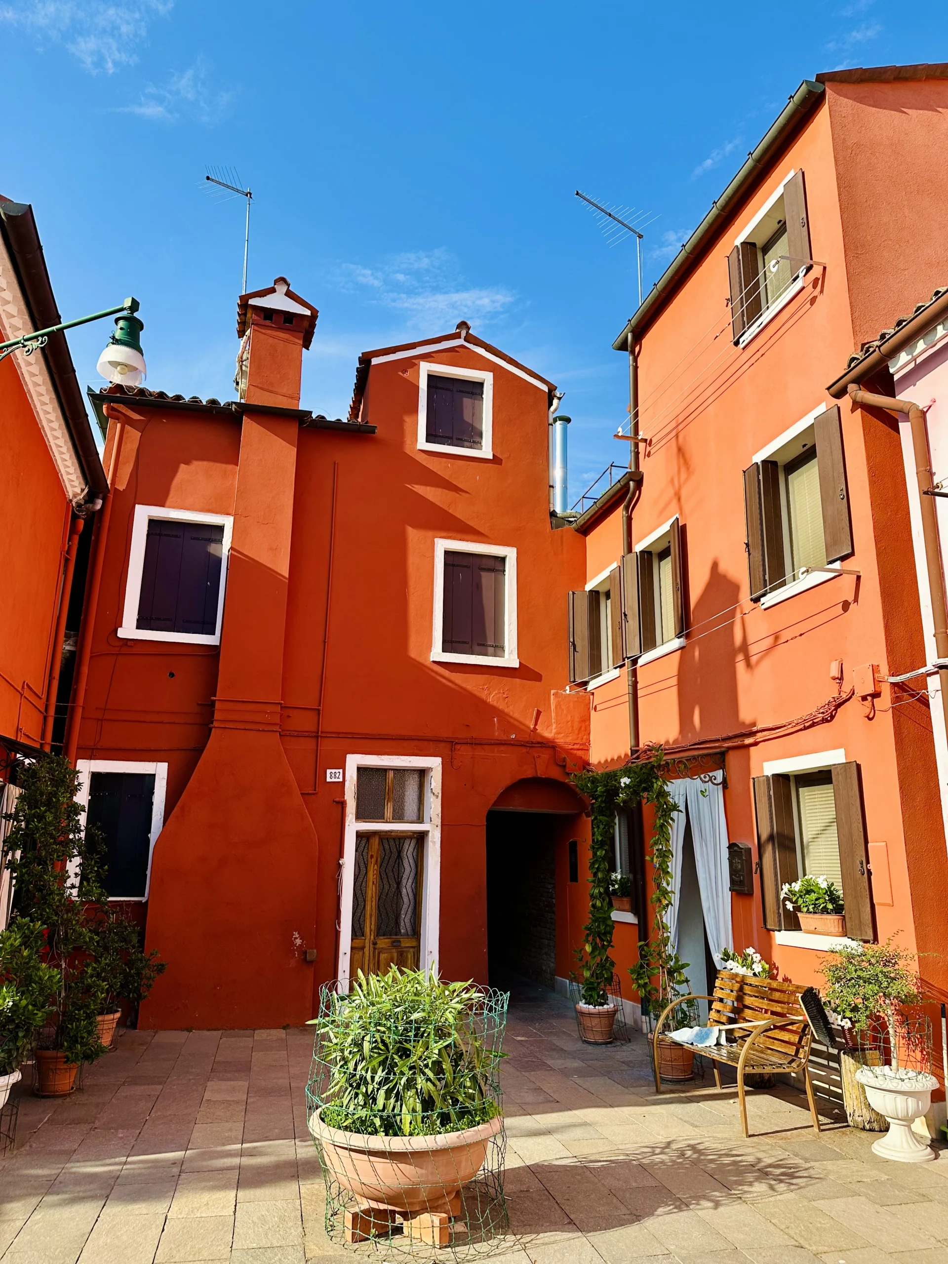 Maisons colorées de l'île de Burano